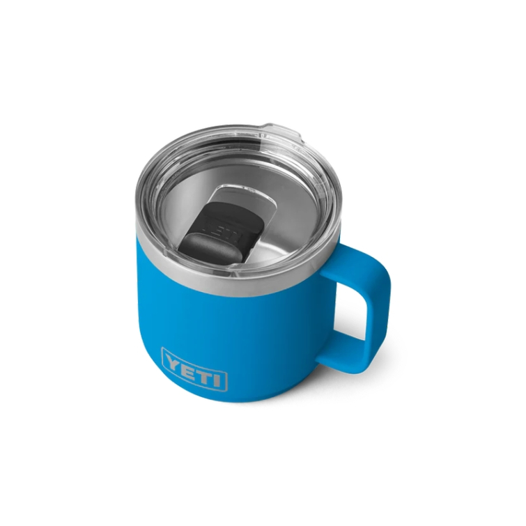Термокружка YETI Rambler Mug 2.0 w/Magslider Lid 414 (14 oz) цв. Big Wave Blue фото 4