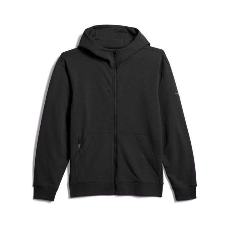 Толстовка SITKA Essential Full Zip Hoody цвет Black фото 11