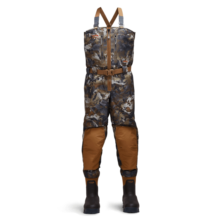 Вейдерсы SITKA Delta Zip Wader New цвет Optifade Timber фото 1