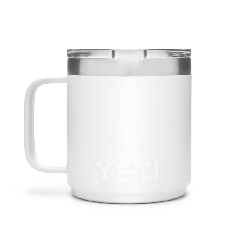 Термокружка YETI Rambler Mug w/Magslider Lid 296 (10 oz) цв. White фото 3