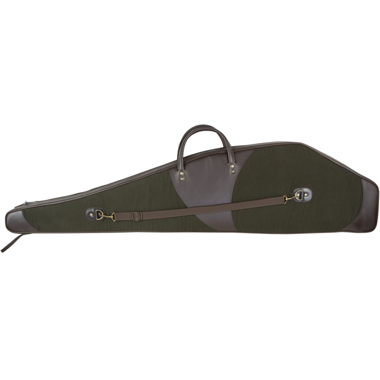 Чехол для ружья MAREMMANO GR 407 Cordura And Leather Rifle Slip цвет Зеленый / коричневый фото 2