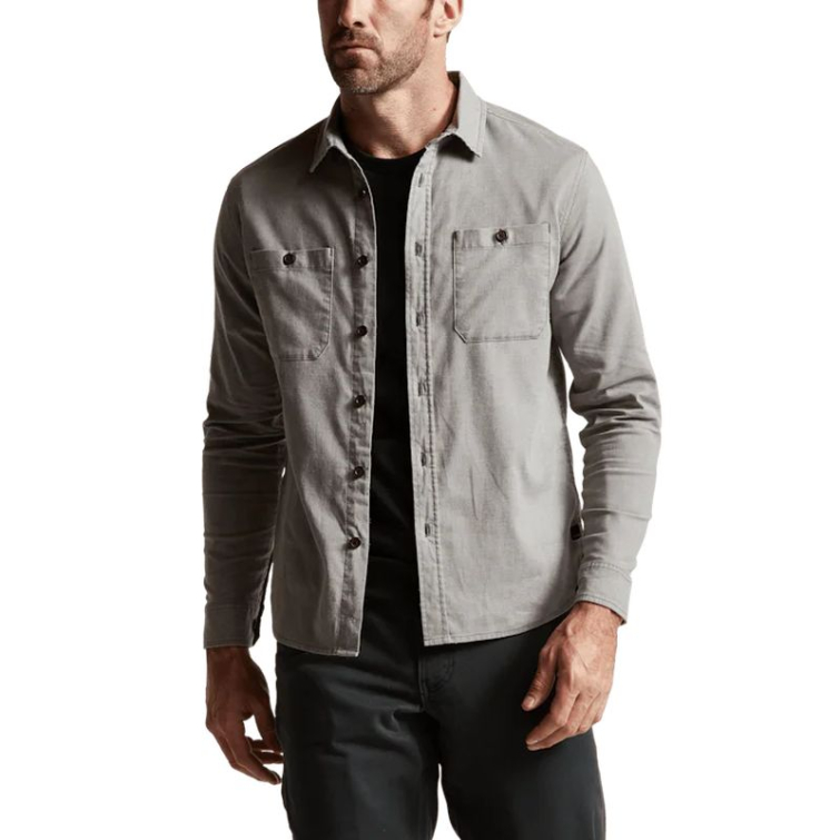 Рубашка SITKA Ambary LS Shirt цвет Woodsmoke Heather фото 2