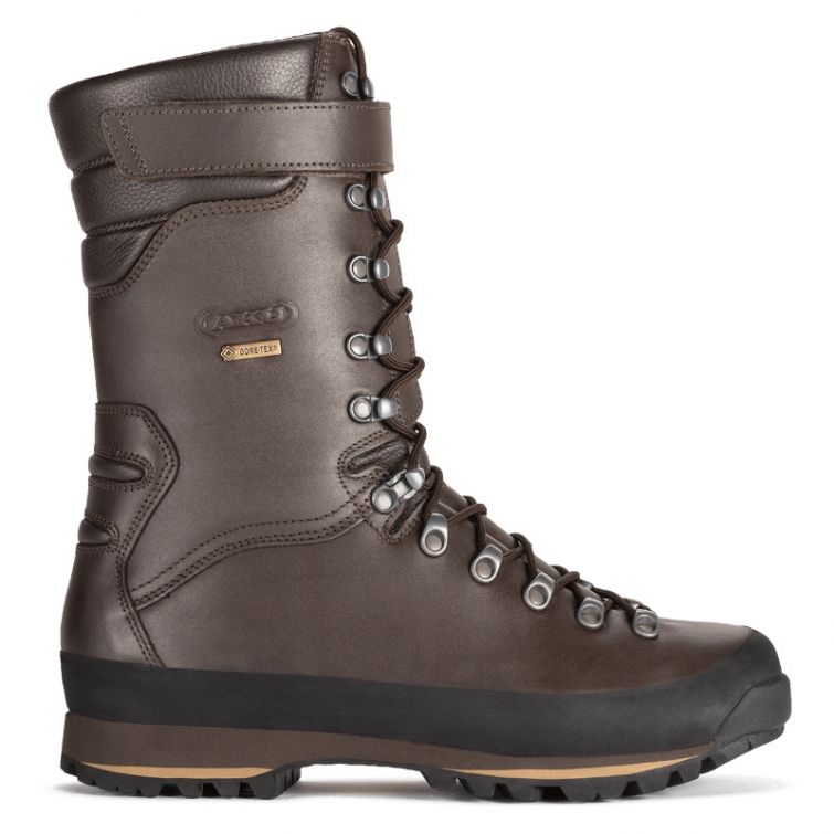 Ботинки охотничьи AKU Jager Evo High GTX цвет Brown фото 5