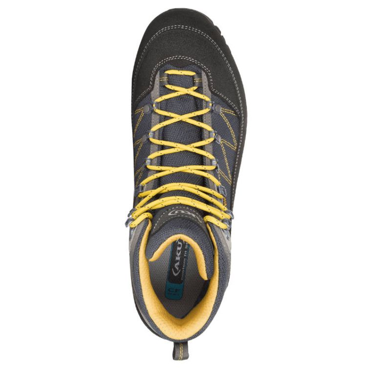 Ботинки треккинговые AKU Trekker III Wide GTX цвет Anthracite / Mustard фото 3