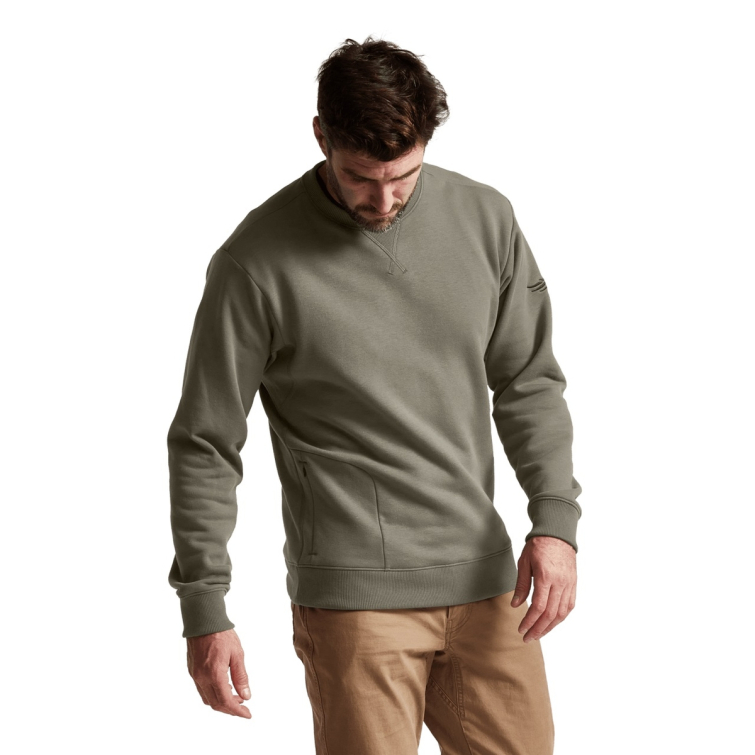 Толстовка SITKA Essential Crew Sweatshirt цвет Oak фото 8