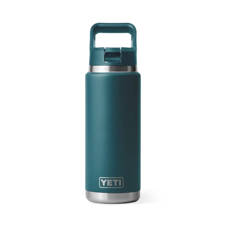 Термобутылка YETI Rambler C Straw Bottle 760 (26 oz) цв. Agave Teal фото 1