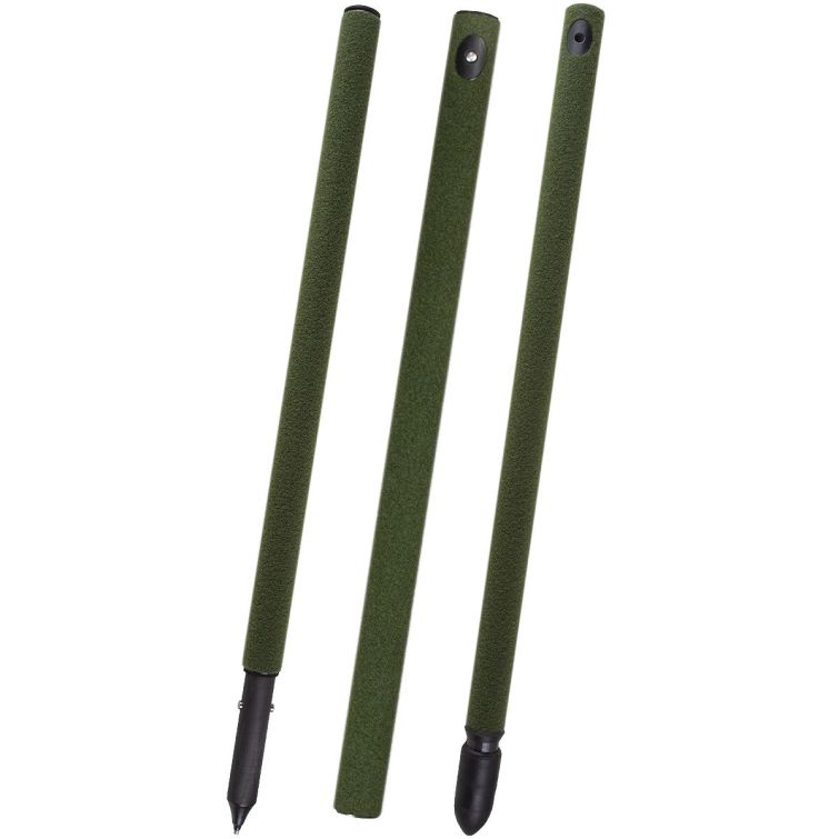 Карбоновый посох WAIDTOOL Jaggerstock Hunting Sticks 3 Parts With Fleece Overcoating цв. Oliva фото 1