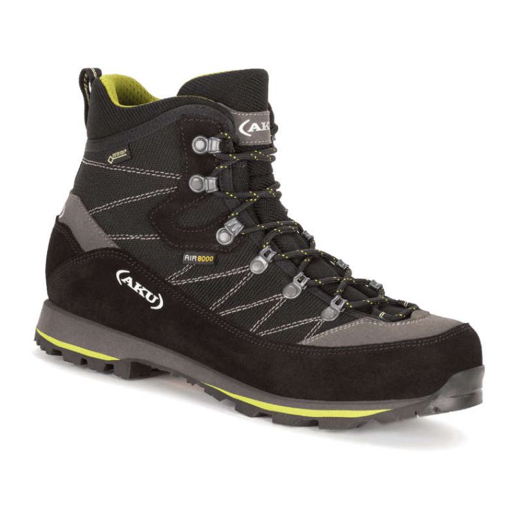 Ботинки треккинговые AKU Trekker Lite III GTX цвет Black / Green фото 1