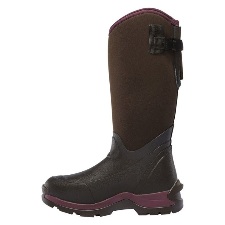 Сапоги LACROSSE Women's Alpha Thermal 14" 7.0MM цвет Chocolate / Plum фото 4