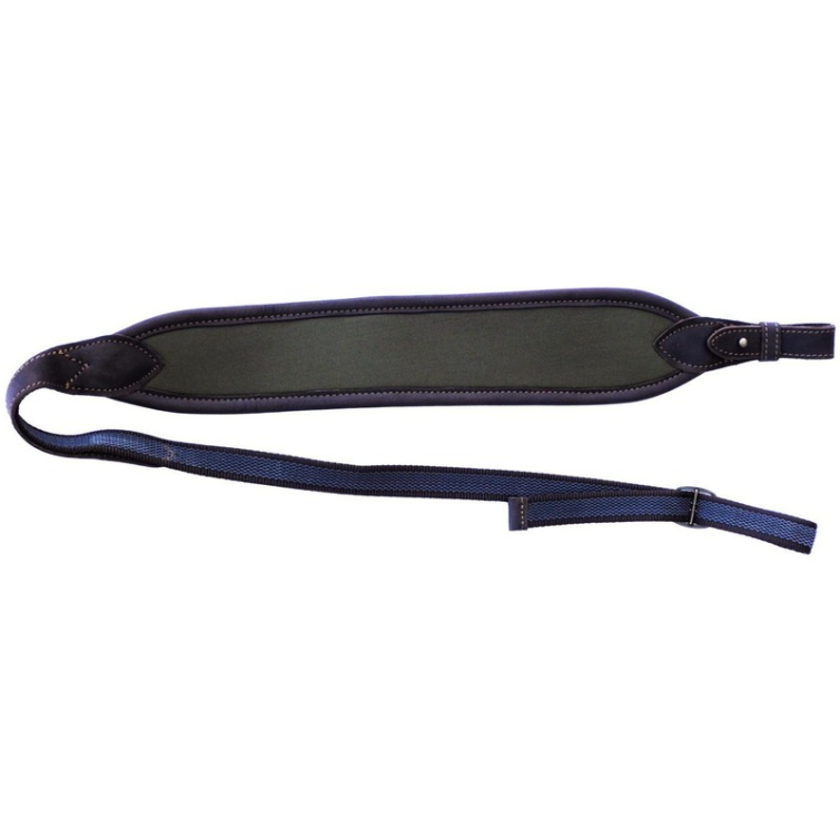 Ремень погонный MAREMMANO GR 608 Leather And Neoprene Rifle Sling фото 1