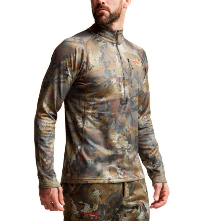 Водолазка SITKA Core Mid Wt Zip-T New цвет Optifade Timber фото 3