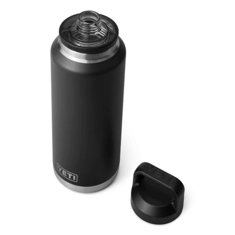 Термос YETI Rambler Bottle Chug Cap 1400 (46 oz) цв. Black фото 3