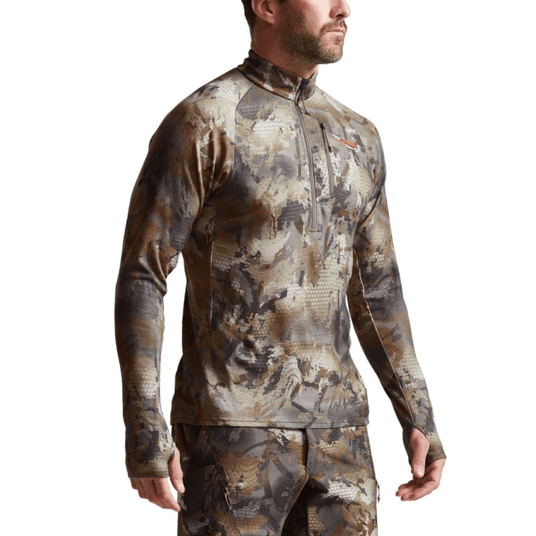 Водолазка SITKA Core Merino 220 Half-Zip цвет Optifade Timber фото 3