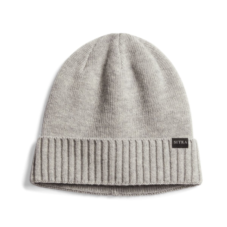 Шапка SITKA Cuffed Knit Beanie цвет Heather Grey фото 1