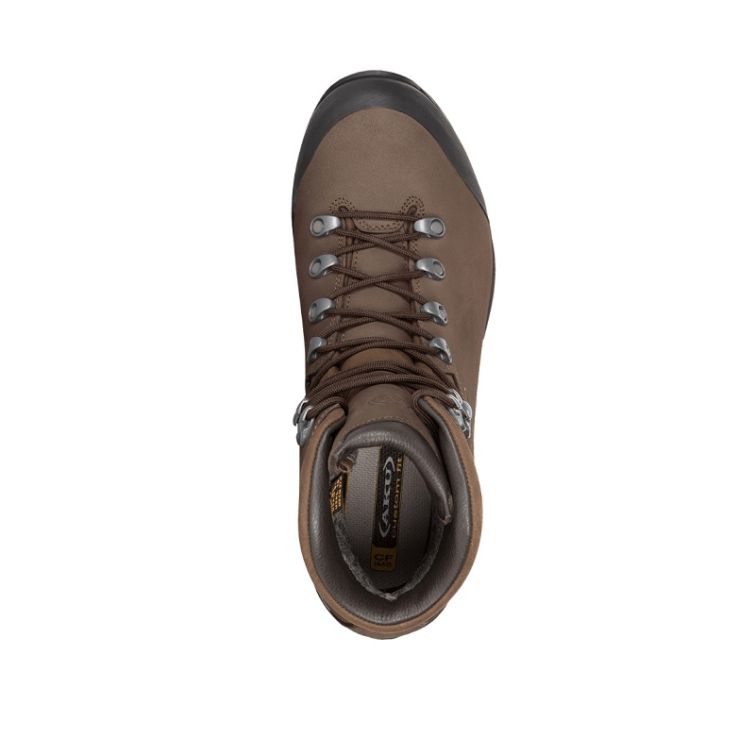 Ботинки охотничьи AKU Riserva GTX цвет Brown / Fluo Orange фото 2