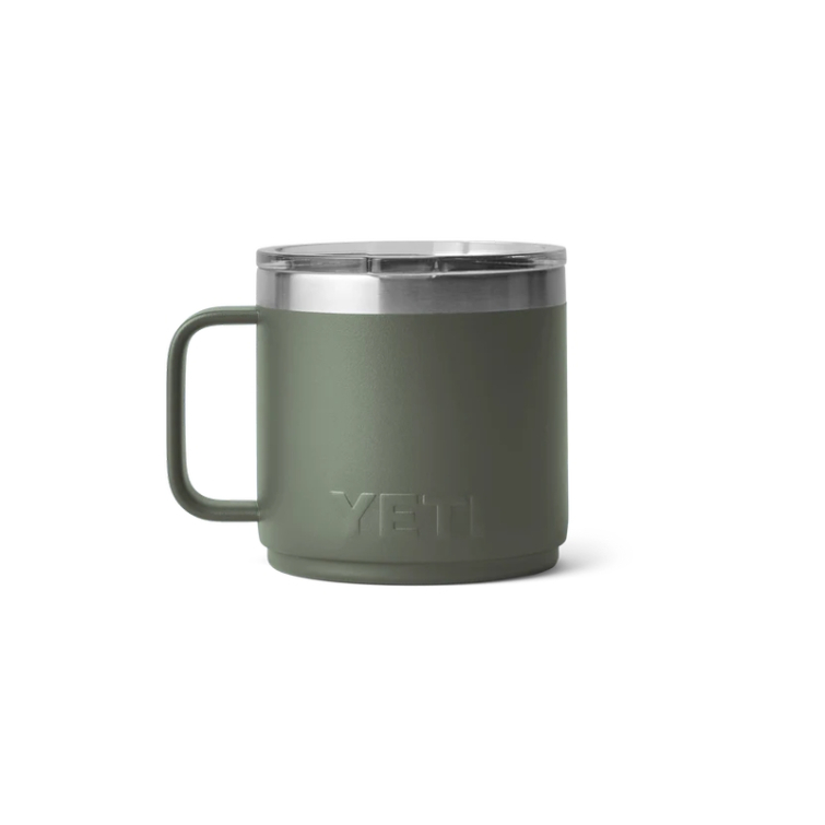 Термокружка YETI Rambler Mug 414 (14 oz) цв. Camp Green фото 3