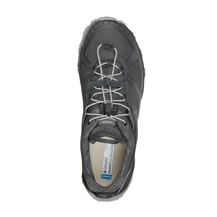 Кроссовки треккинговые AKU Flyrock GTX цвет black / silver фото 2