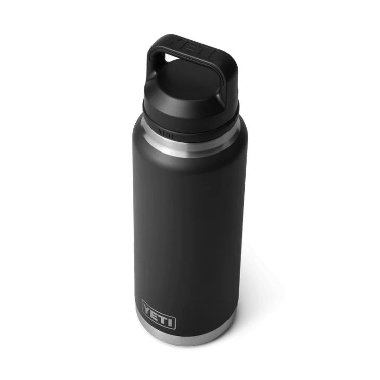 Термос YETI Rambler Bottle Chug Cap 760 (26 oz) цв. Black фото 3