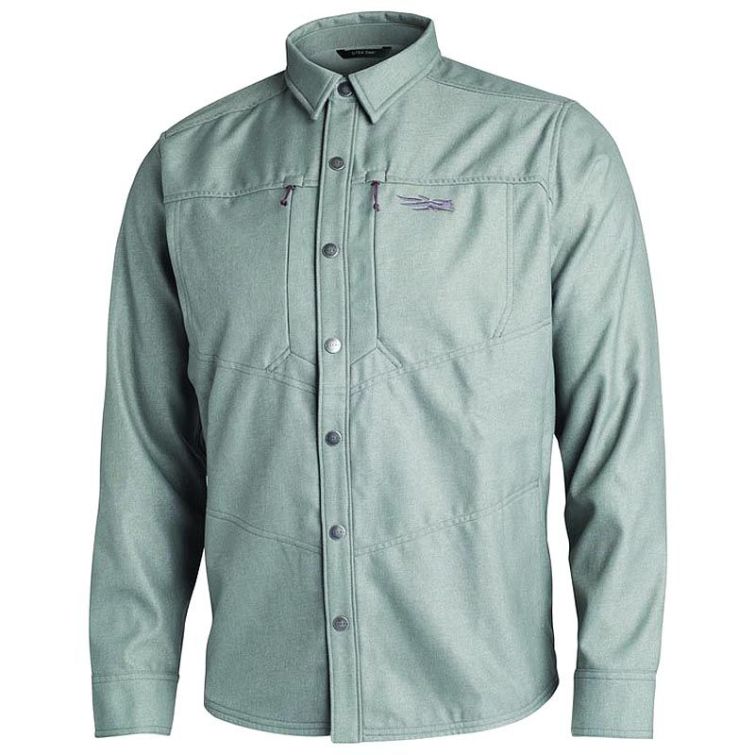 Рубашка SITKA Highland Overshirt цвет Granite фото 1