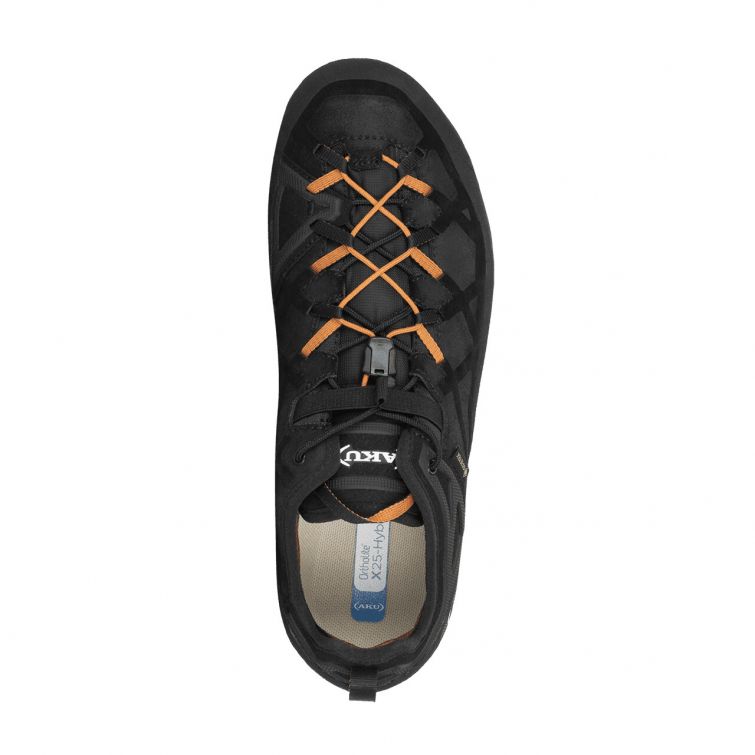 Кроссовки горные AKU Rock DFS GTX цвет Black / Orange фото 2