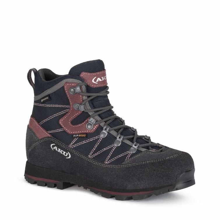 Ботинки треккинговые AKU WS Trekker Lite III Wide GTX цвет Black / Smoked violet фото 1