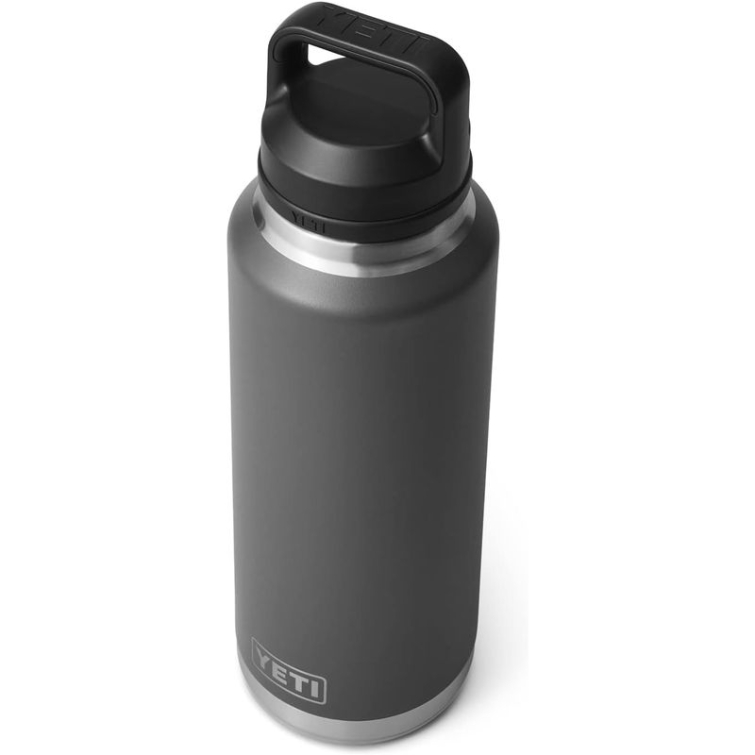 Термос YETI Rambler Bottle Chug Cap 1,4 л (46 oz) цв. Charcoal фото 1