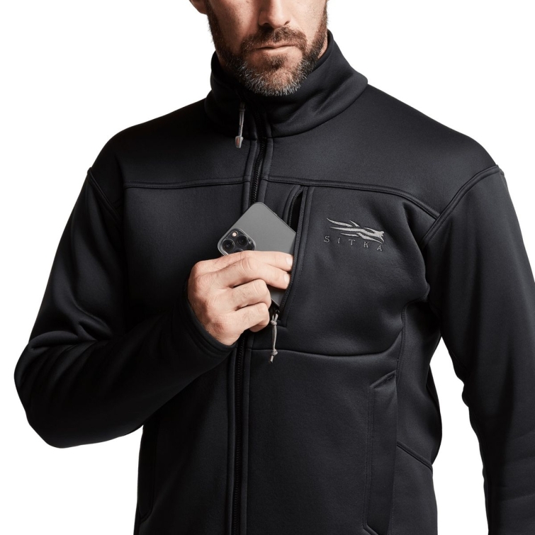 Толстовка SITKA Traverse Jacket цвет Black фото 4