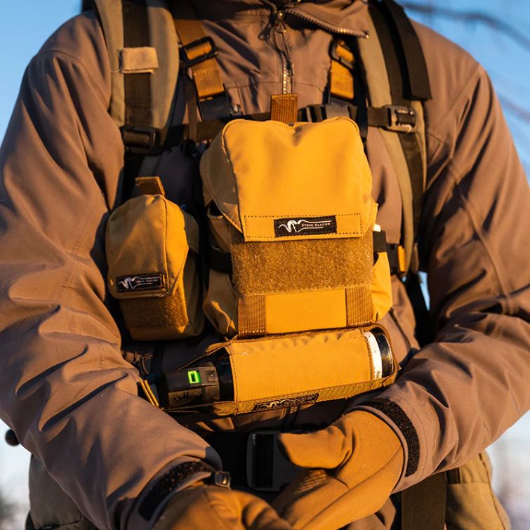 Сумка для бинокля STONE GLACIER Skyline Bino Harness 7 цвет Coyote фото 2