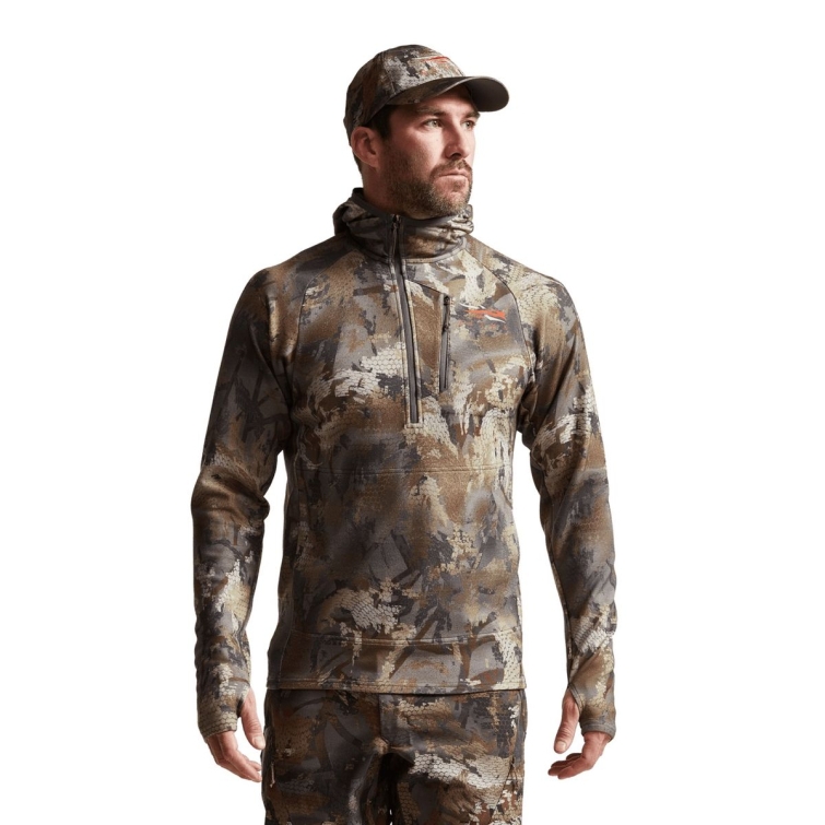 Водолазка SITKA Core Merino 330 Hoody цвет Optifade Timber фото 8