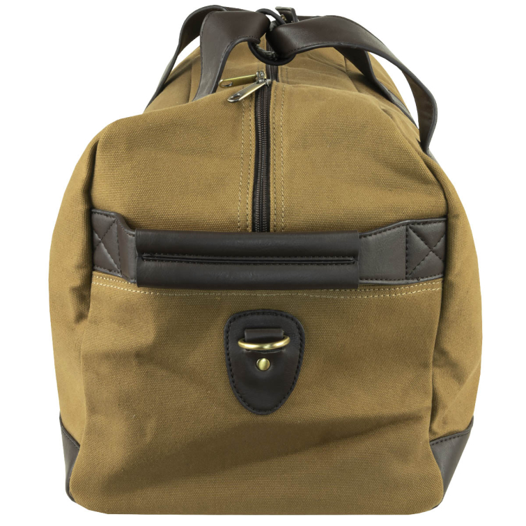 Сумка дорожная MAREMMANO E 808 Canvas and Leather Bag фото 2