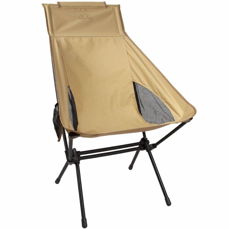 Кресло складное LIGHT CAMP Folding Chair Large цвет песочный фото 8