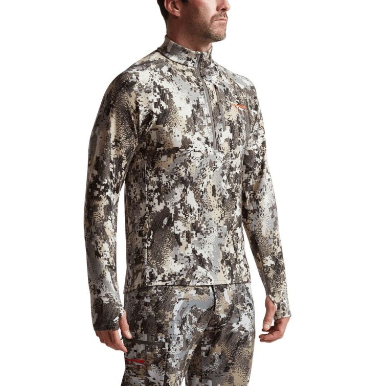 Водолазка SITKA Core Merino 330 Half-Zip цвет Optifade Elevated II фото 6
