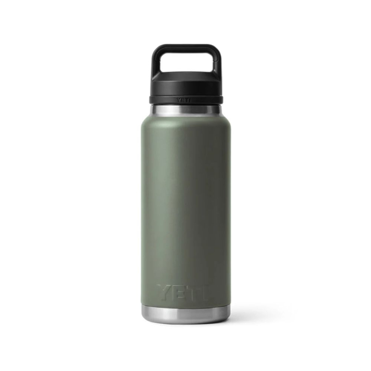 Термос YETI Rambler Bottle Chug Cap 1065 (36 oz) цв. Camp Green фото 4