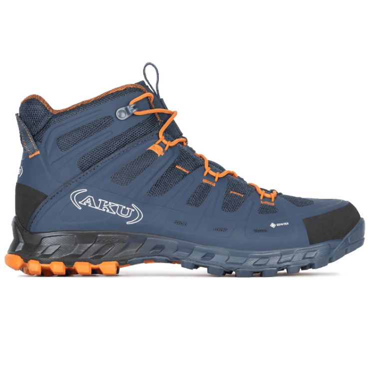 Ботинки треккинговые AKU Selvatica Mid GTX цвет Blue / Orange фото 5