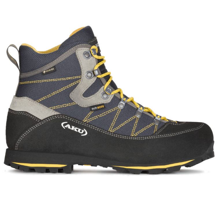 Ботинки треккинговые AKU Trekker III Wide GTX цвет Anthracite / Mustard фото 5