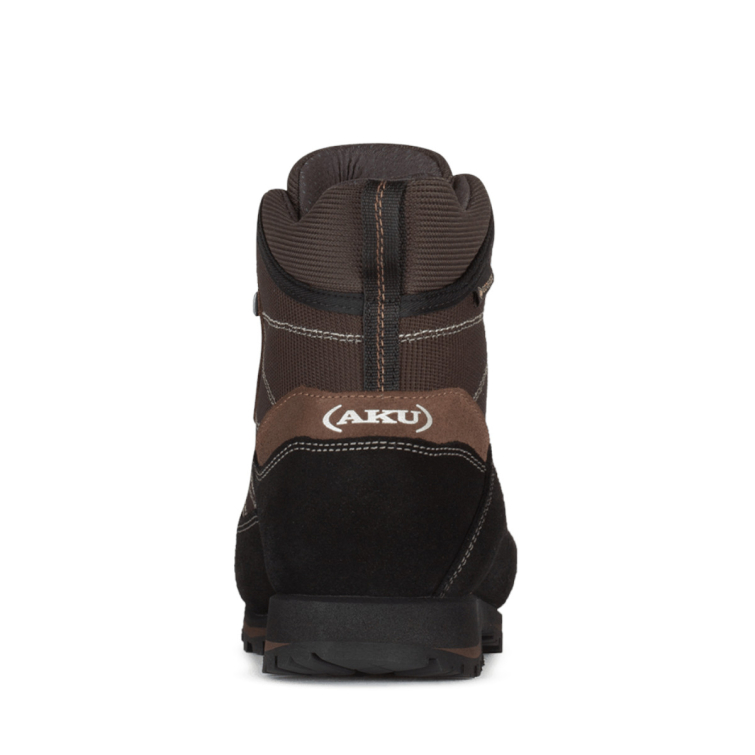 Ботинки треккинговые AKU Trekker III Wide GTX цвет Dark Grey / Brown фото 4