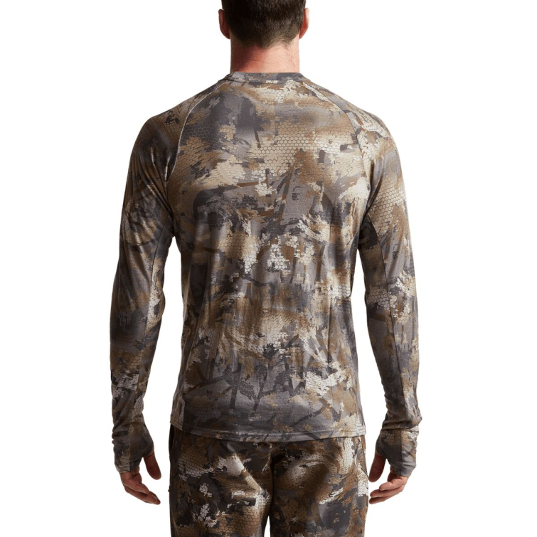Термокофта SITKA Core Merino 120 LS Crew цвет Optifade Timber фото 3