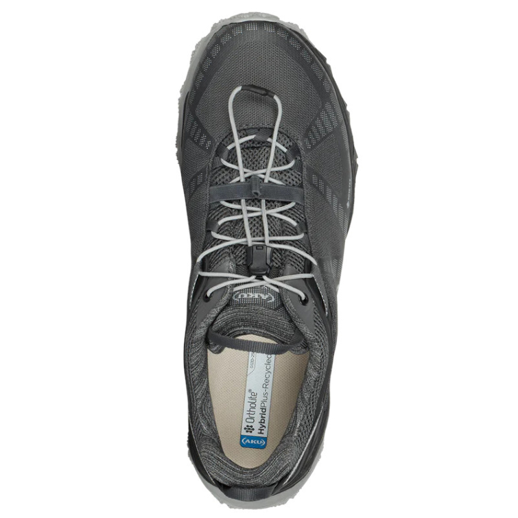Кроссовки треккинговые AKU Flyrock Mid GTX цвет black / silver фото 2