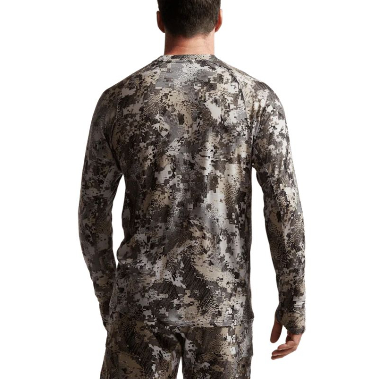 Термокофта SITKA Core Merino 120 LS Crew цвет Optifade Elevated II фото 2