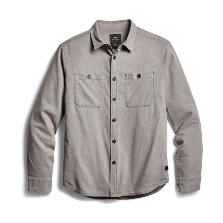 Рубашка SITKA Ambary LS Shirt цвет Woodsmoke Heather фото 1