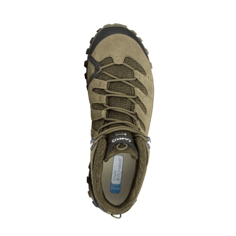 Ботинки треккинговые AKU Alterra Lite Mid GTX цвет Camo Green / Black фото 2