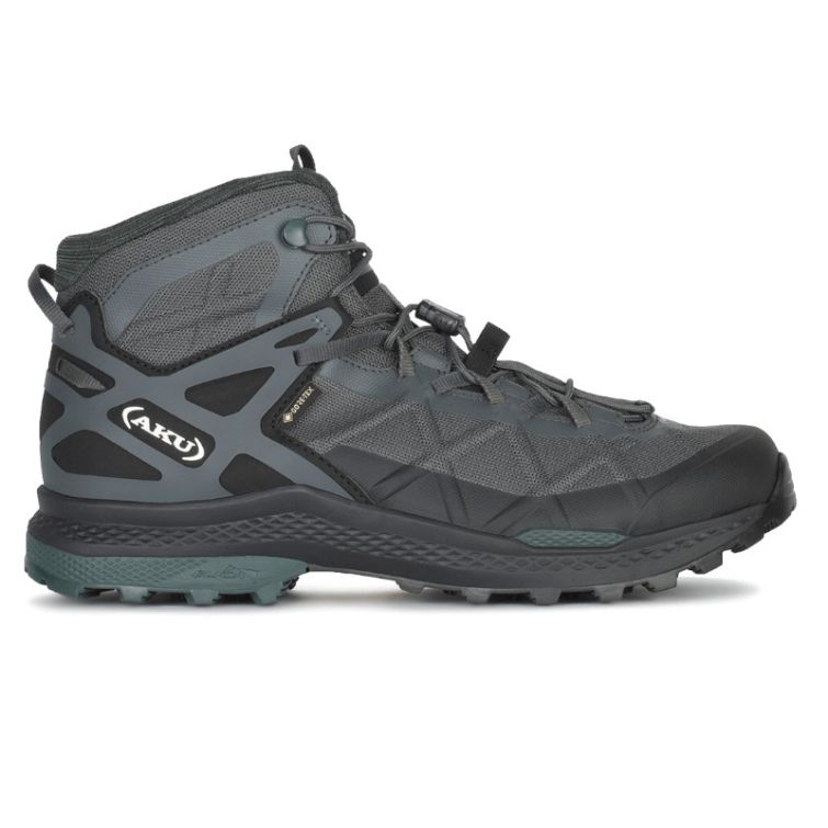 Кроссовки треккинговые AKU Rocket Mid GTX цвет Grey / Green фото 5