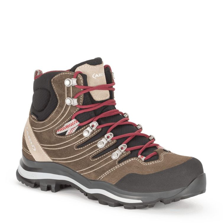 Ботинки треккинговые AKU WS Alterra GTX цвет Beige / Bordeaux фото 1