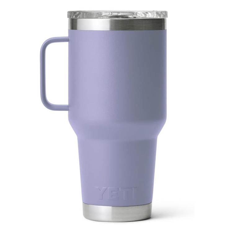 Термокружка YETI Rambler Travel Mug 887 (30 oz) цв. Cosmic Lilac фото 2