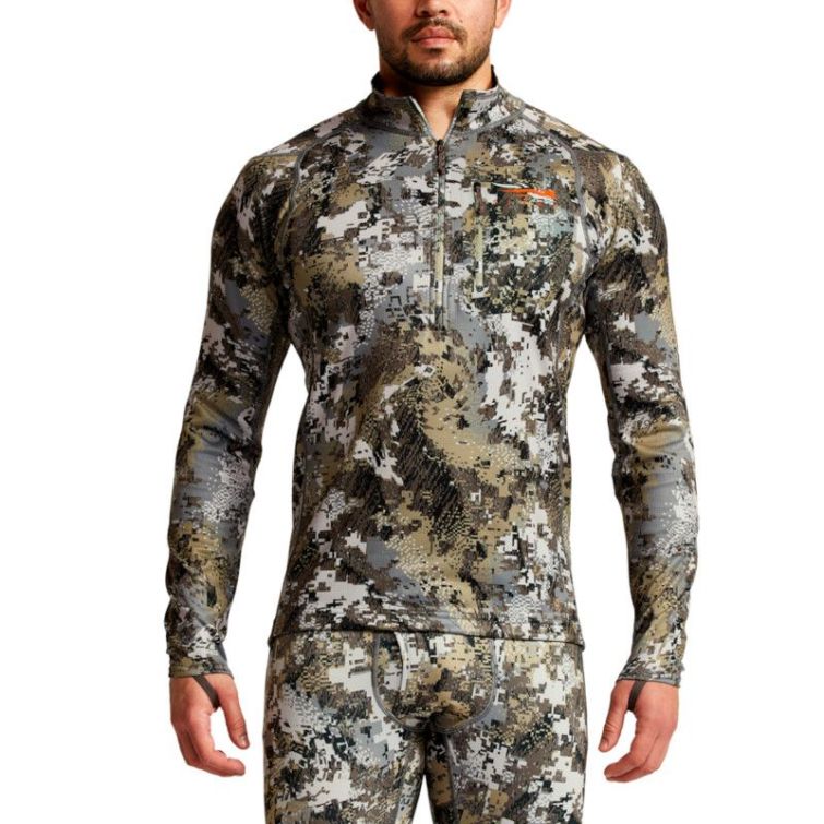 Водолазка SITKA Core Mid Wt Zip-T New цвет Optifade Elevated II фото 2
