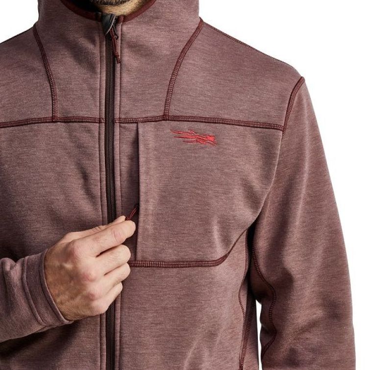 Толстовка SITKA Camp Hoody цвет Bitter Root фото 6