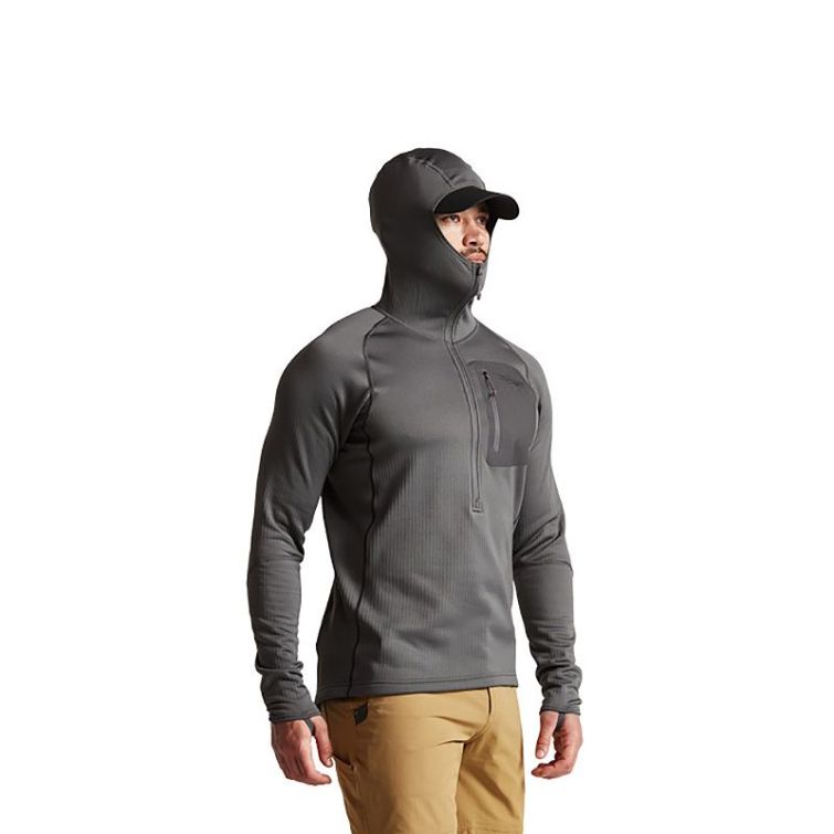 Термокофта SITKA Hvy Wt Hoody цвет Lead фото 5