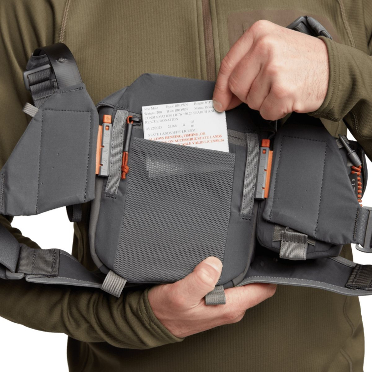 Сумка для бинокля SITKA Flash Optics Harness цвет Lead фото 6