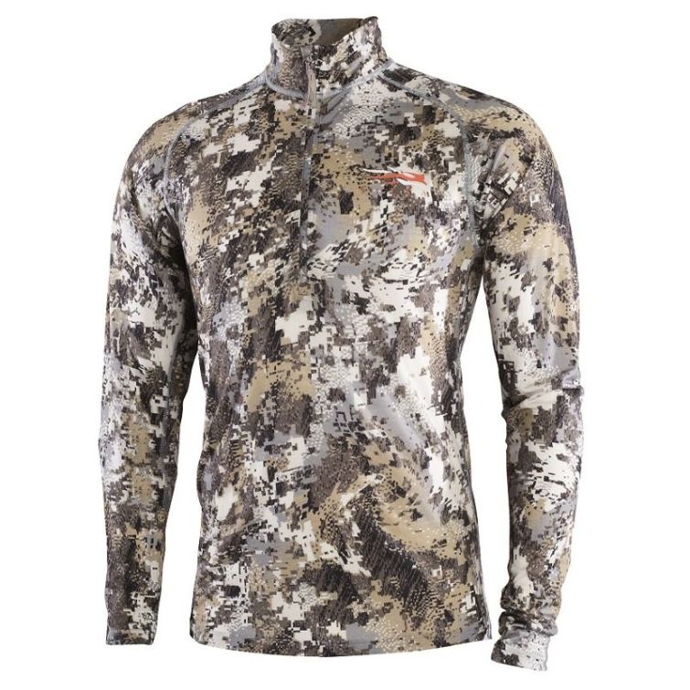 Водолазка SITKA Merino Core Lt Wt Half-Zip цвет Optifade Elevated II фото 1