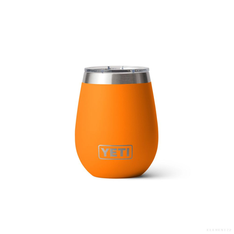 Термостакан YETI Rambler Wine Tumbler w/Magslider Lid 296 (10 oz) цв. King Crab Orange фото 1